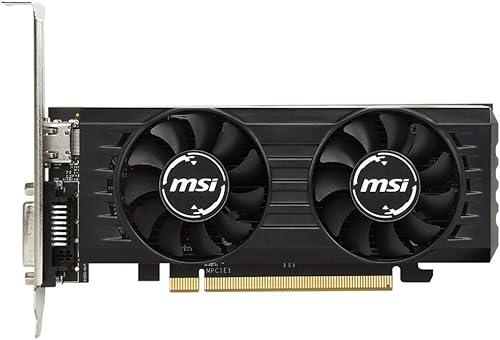 Miniatura 2 de MSI Gaming Radeon 550 64-Bit HDMI/DVI 2GB GDRR5 HDCP Soporte DirectX 12 VR Ready OC tarjeta gráfica (550 2GT LP OC)