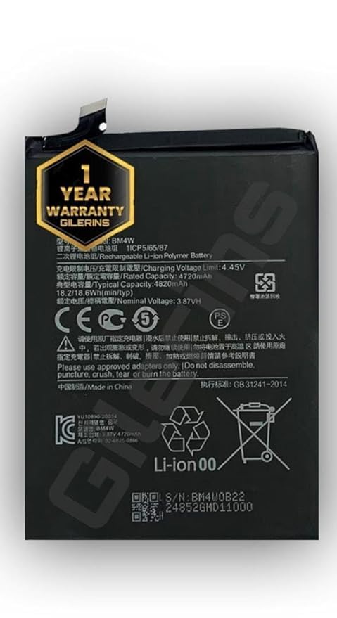 Image of Original BM4W Battery for Redmi 10i /10T Lite M2007J17G Battery with 1 Year Warranty** (EE91)