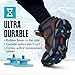 Due North Everyday G3 Ice Cleats for Shoes & Boots - Traction Spikes for Men & Women to Improve Grip on Snow & Ice