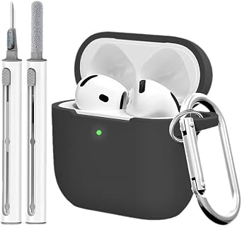 for Airpods 4th Generation Case Black