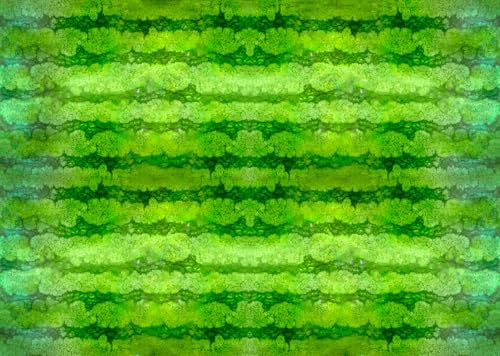 Tissu de fond artistique mousse verte 3x2m avec texture craquelée
