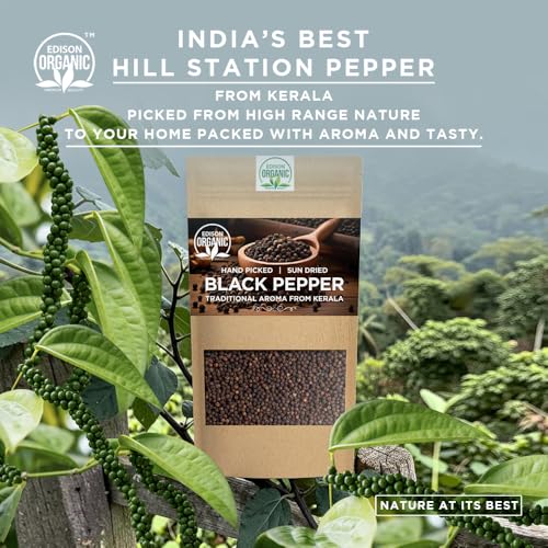 Image of EDISON ORGANIC, Black Pepper Whole, 250g