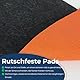 Ölspritzmatte Öl Auffangmatte,CEIEVER Garage Ölmatte 100X200cm/300x250cm Garagenboden Keine Falten Reparaturunterlage rutschfest Garagen-Protektor für Garage und Hof (300X250CM)