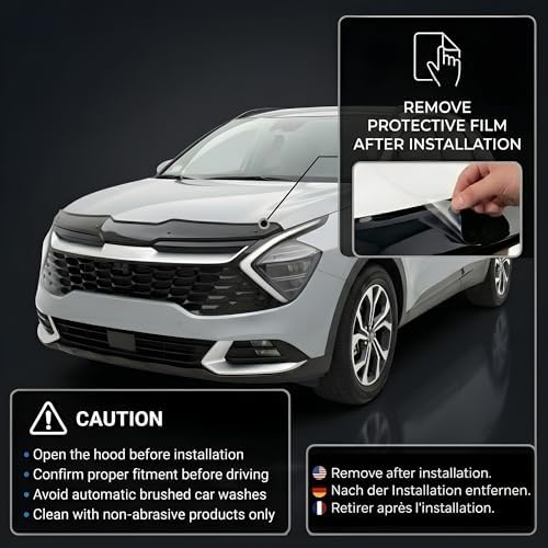 Hood Bug Deflector for Hyundai Tucson 2020-2026 — view 6