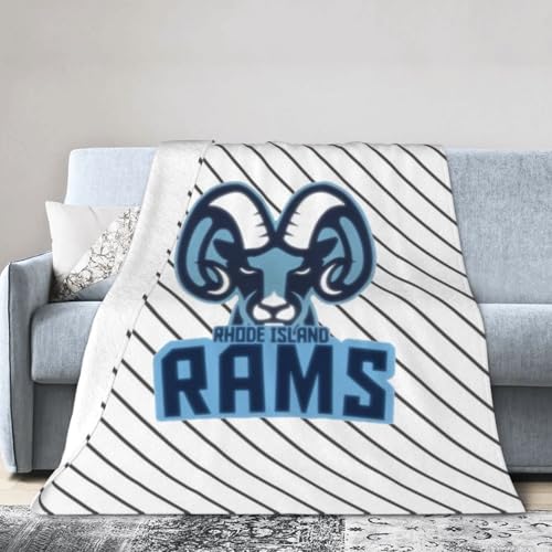 Uri University of Rhode Island Rams Ultra-Soft Micro Fleece Blanket Soft Comfortable Flannel Blanket Available for Bed Couch Living Room