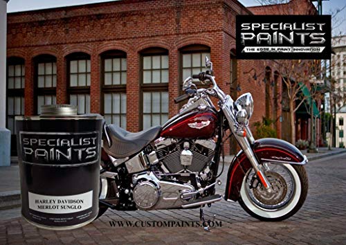 SPECIALIST PAINTS Compatible with Harley Davidson Merlot Sunglo - Quart Kit