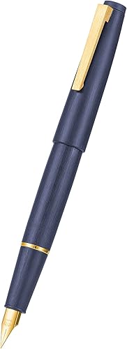 Miniatura 8 de Jinhao 80 - Pluma estilográfica cepillada de fibra negra, punta ultra fina iridio con convertidor de tinta, bolígrafo de escritura suave de diseño