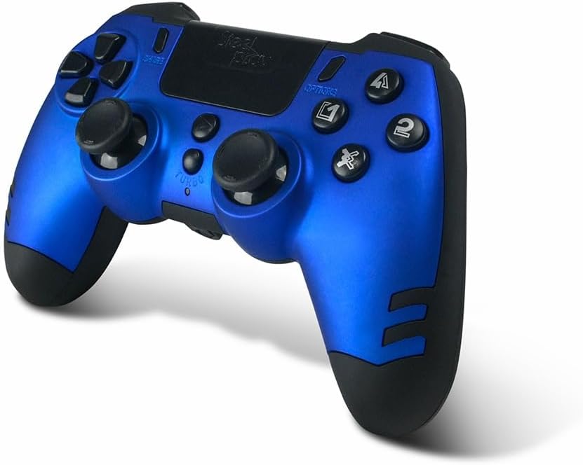 STEELPLAY Wireless Controller connected to a charging cable