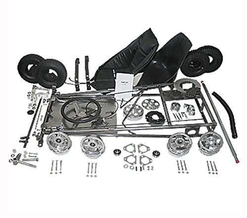 Azusa Go Kart Kit with 5" Nylon Wheels (AZ3557)