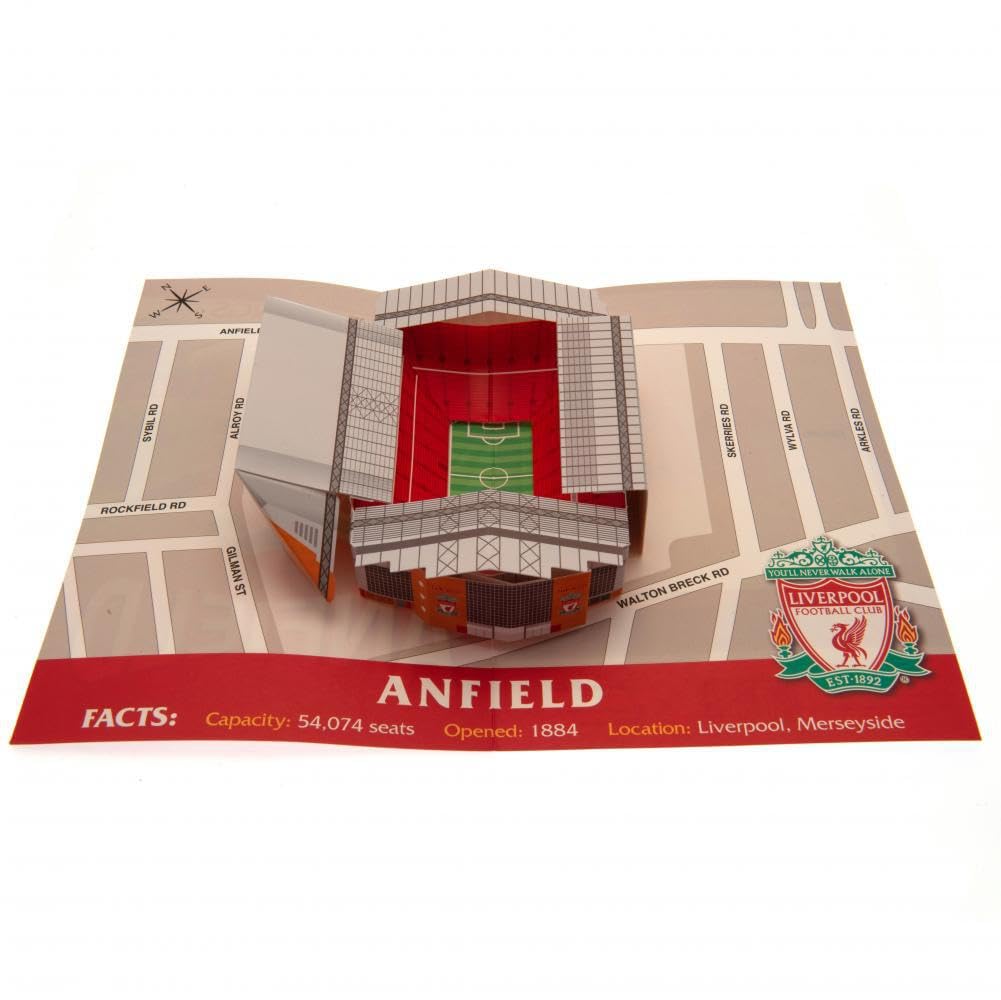 Liverpool F.C. Pop-Up Birthday Card