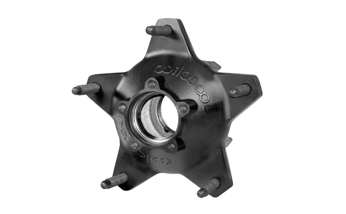Wilwood Hub Wide 5 Starlite 55 5 -Bolt Long Stud Black