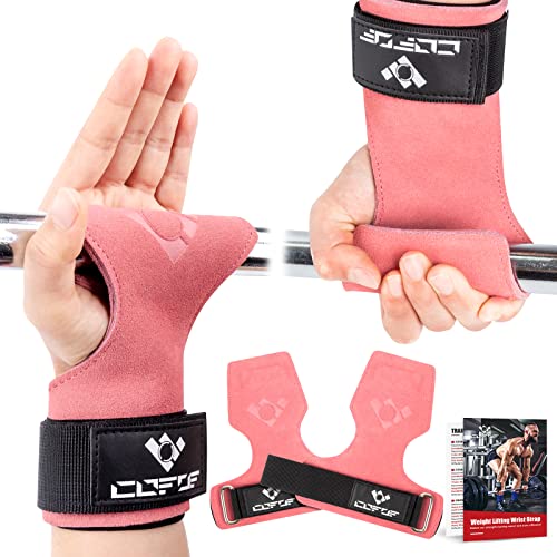 Image of Weight Lifting Wrist Strap, Double-Layer Leather for Deadlift Powerlifting
