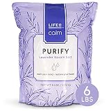 Life Is Calm Epsom Salt Spa 6 Lb | Lavender | Dissolvable Therapy Formula for Bath