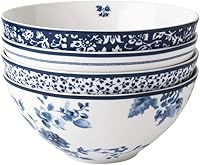 Vista 1 de Laura Ashley Set/4 cuencos 16 diseños mixtos en caja de regalo Blueprint Coleccionismo