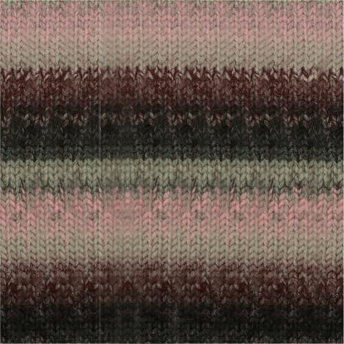 Image of Ganga Acrowools Crypto Acrylic Hand Knitting Fancy Yarn, A Pack of 2 Balls- 100gram Each Shade No-PTT2542 Fudge