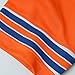 90s Football Jersey for Party,Bobby Boucher #9 The Waterboy Sandler 50th Anniversary Movie Football Jersey (Orange, Medium)