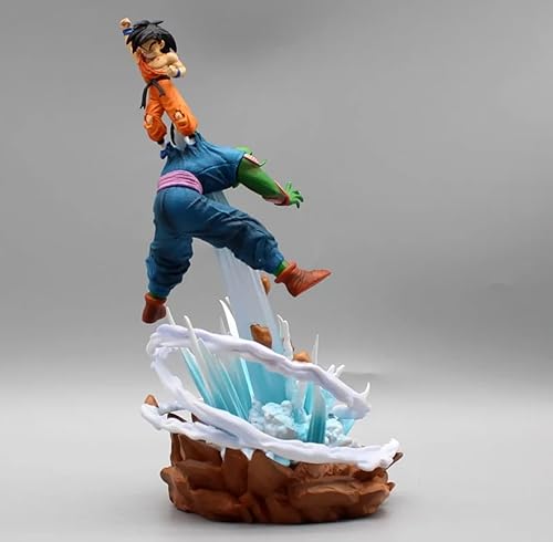 Figura de anime de 8.3 in de Hijo Goku Kid vs King Piccolo Estatua DB Gk PVC Estatua de Modelo Coleccionable Decoración Adornos Juguetes Regalo