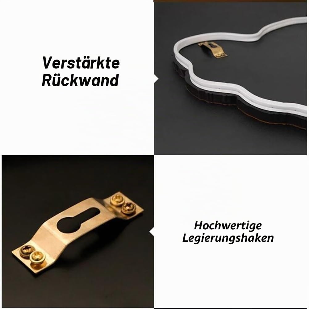 GRRICEPL Wandkunst, Große Abstrakte Dekorative Leinwandgemälde, Wandskulptur Mit LED Lichtern, Wohnzimmer Wandkunst Gemälde Schlafzimmer Büro Kunst Wand(Black-D,150X25CM)