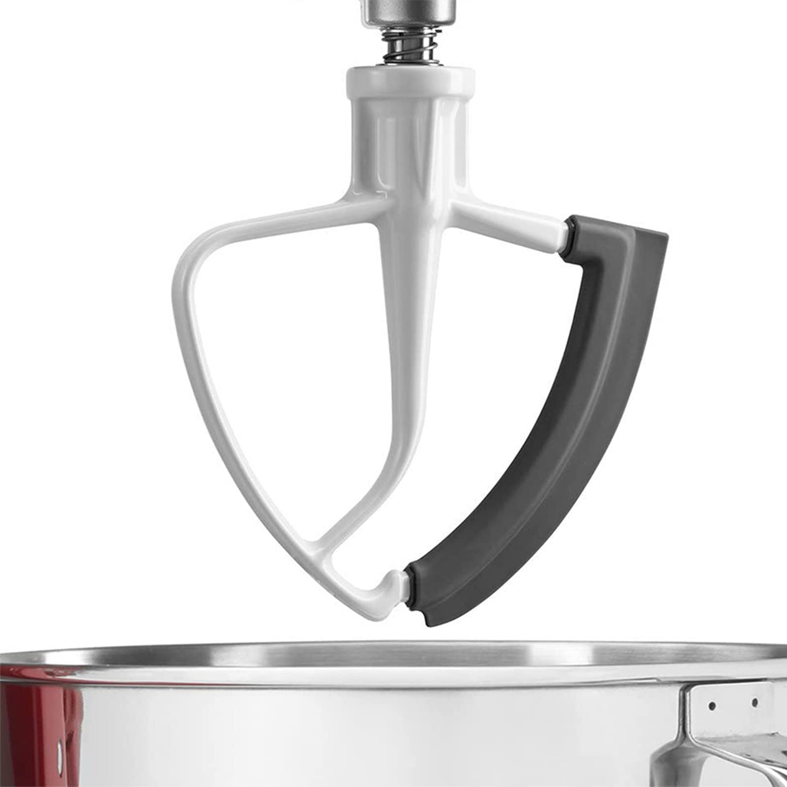 Giętka łopatka do mieszania dla Kitchen-Aid na 4-5 litrów mis, giętka łopatka z powłoką nieprzywierającą dla Kitchen-Aid Akcesoria do robota kuchennego