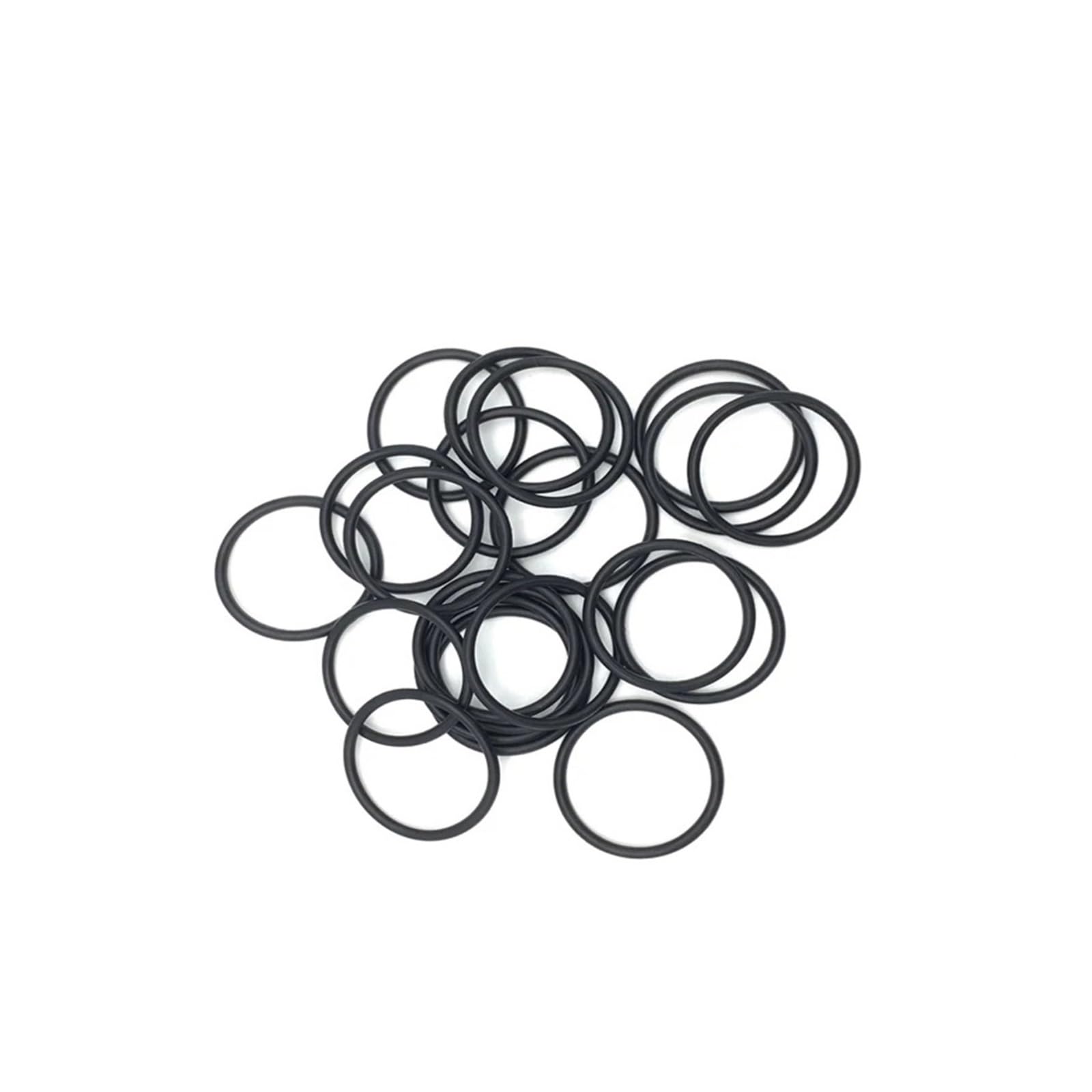 50 guarnizioni O-ring EPDM, CS 1 mm, OD 3-13, nero