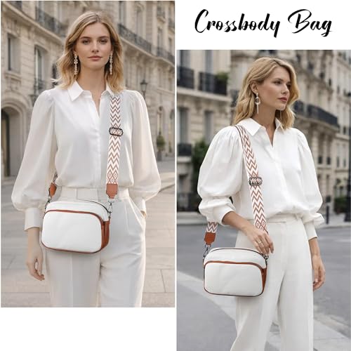 Image of TANTOMI Small Crossbody Bag for Women, Vegan Leather Shoulder Bags for Women, Travel Purse with Adjustable Shoulder Strap
