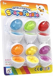 Color Figure Matching Toy (6 Piece, Multicolor)