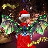 Perfektes Geschenk für Kinder - die elektrischen Drachenflügel eignen sich für Aktivitäten und Aufführungen wie Halloween, Geburtstage, Bühnenauftritte, Ostern, Weihnachten und Fotografie, die ein Must-Have-Geschenk für Söhne, Brüder, Töchter, Schwestern, Freunde und Familie ist; Kinder können den Spaß des Flatterns Drachenflügel zusammen genießen; Wie wunderbar und sinnvoll es ist!