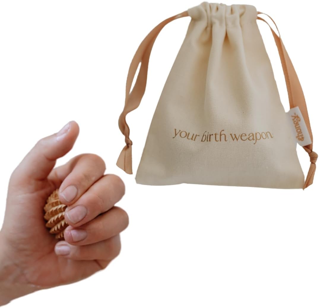 &honey Your Birth Weapon ™, Birth Comb, Labor Comb, Labor Pain Relief, Midwife Essential | Doula Essential, Acupressure Massage Ball