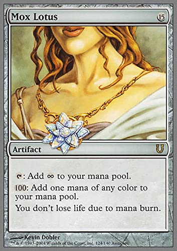 Amazon.com: MTG Magic: The Gathering - MOX Lotus (124) Unhinged