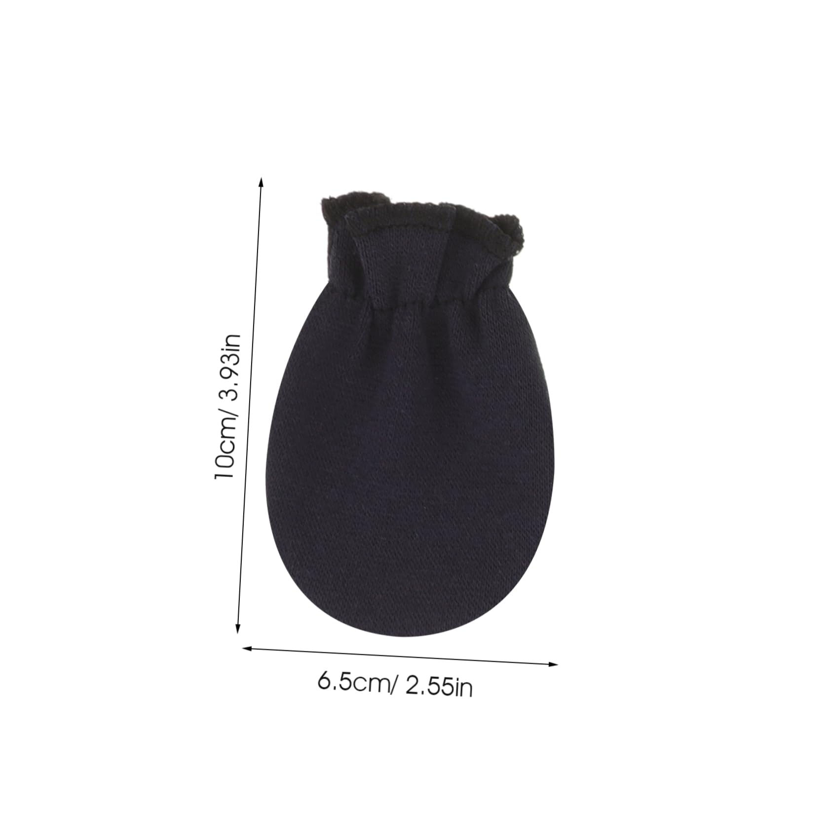 FRCOLOR 3 Pair Newborn Mittens Baby Hand Mittens No Scratch for Girls Boys Soft Knitted Fabric Newborn Essentials