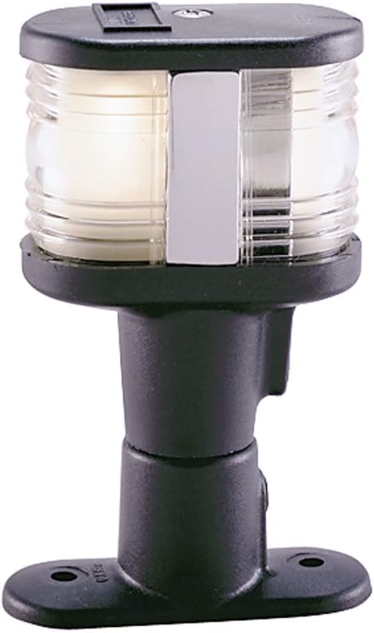 Perko 1183DP0CHR Fixed-Mount Combination Masthead/White All-Round Light - 4" Height