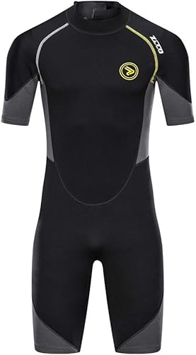 Miniatura 8 de ZCCO Trajes de neopreno para hombre de 1.50.118 in con cremallera trasera para pesca submarina, esnórquel, surf, canoa, buceo