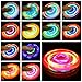 Gigilli Mini Fidget Spinners 16 Pcs, Kids Party Favors, LED Light Up Fidget Spinners for Kids 4-12, Goodie Bag Stuffers Glow in The Dark Party Supplies Class Prizes
