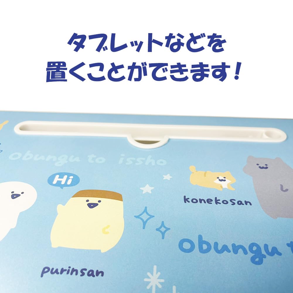 Amazon.co.jp: お文具といっしょ ビッグ 木製 ラップトップテーブル