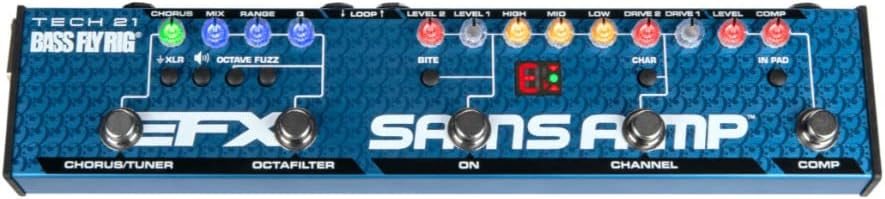 TECH 21 SANSAMP Bass Fly Rig V2 Multi-Effector for Base