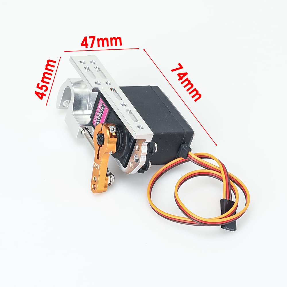 Payload Drop Release Servo Parabolic Switch Releaser UAV Wurfgerät Drone Flugzeug Fernbedienung Airdropping For RC Multimotor Präzise Steuerung(With 40g Servo)