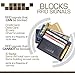 Luxe Leather Front Pocket Slim Minimalist Wallet for Men & Women - New & Secured RFID Blocking Design (Black - LX001)