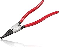 Vista 9 de Alicates de 8 Pulgadas para Anillo Circular - Alicates Especiales de Ángulo Inverso con Punta para Abrir Anillos, para Cajas de Transferencia