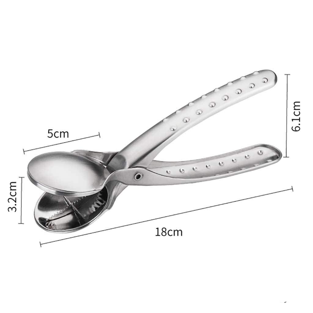 Casse Noix Métallique 2-en-1 Clip Walnut Clip Châtaignier Noix Cracker Opener Shower Crosser Pince en Noyer Métal Coupe-Cuille Colle-Clip Clip Pince à Outils Pécan Noyer Outil ouvreur