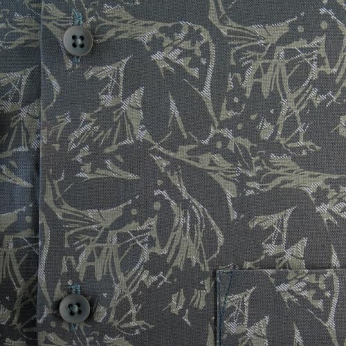 Image of 7-DAYS Men's Premium Formal Printed Shirt - 100% Cotton, Regular Fit, Full Sleeves, with Pocket - Stylish for Special Occasions.