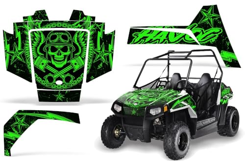 AMR Racing UTV Graphics Kit: SXS Stickers for Polaris RZR