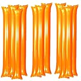 FAMULIA スティックバルーン 風船 オレンジ 棒 応援グッズ 試合観戦 スポーツ 22本セット (オレンジ（orange）)