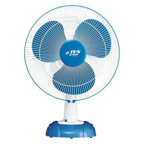 Image of Zesto Table Fans 400mm | Energy Efficient Portable Fan | 3 Years Brand Warranty | Runs 25 hours on 1 unit of Electricity | Blue