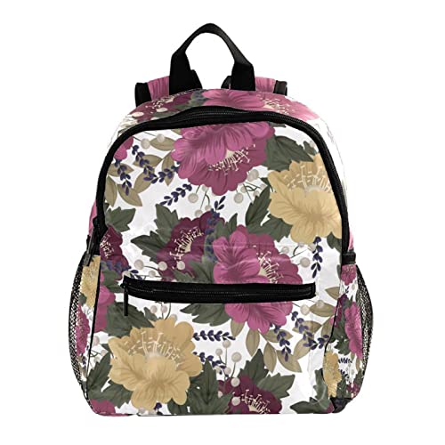 Sac à dos pour garçons et filles motif cœur rose scolaire