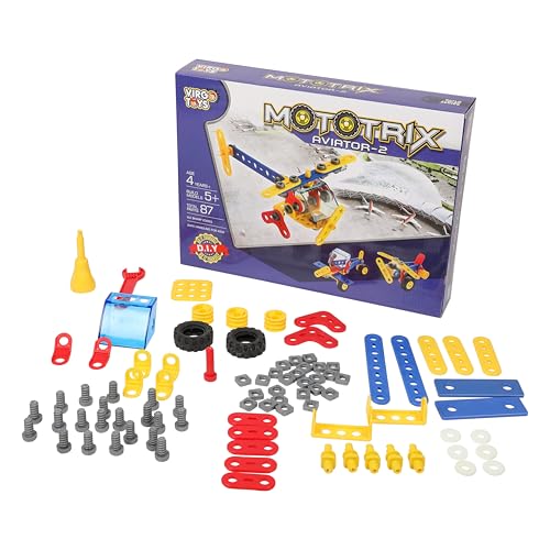 Image of Mototrix Aviator 2 Toy | Fun and Engaging Airplane Toy for Kids | Promotes Imagination and Creative Play | Durable and Safe Design | Ideal for Collectors and Playtime (Pack of 2)