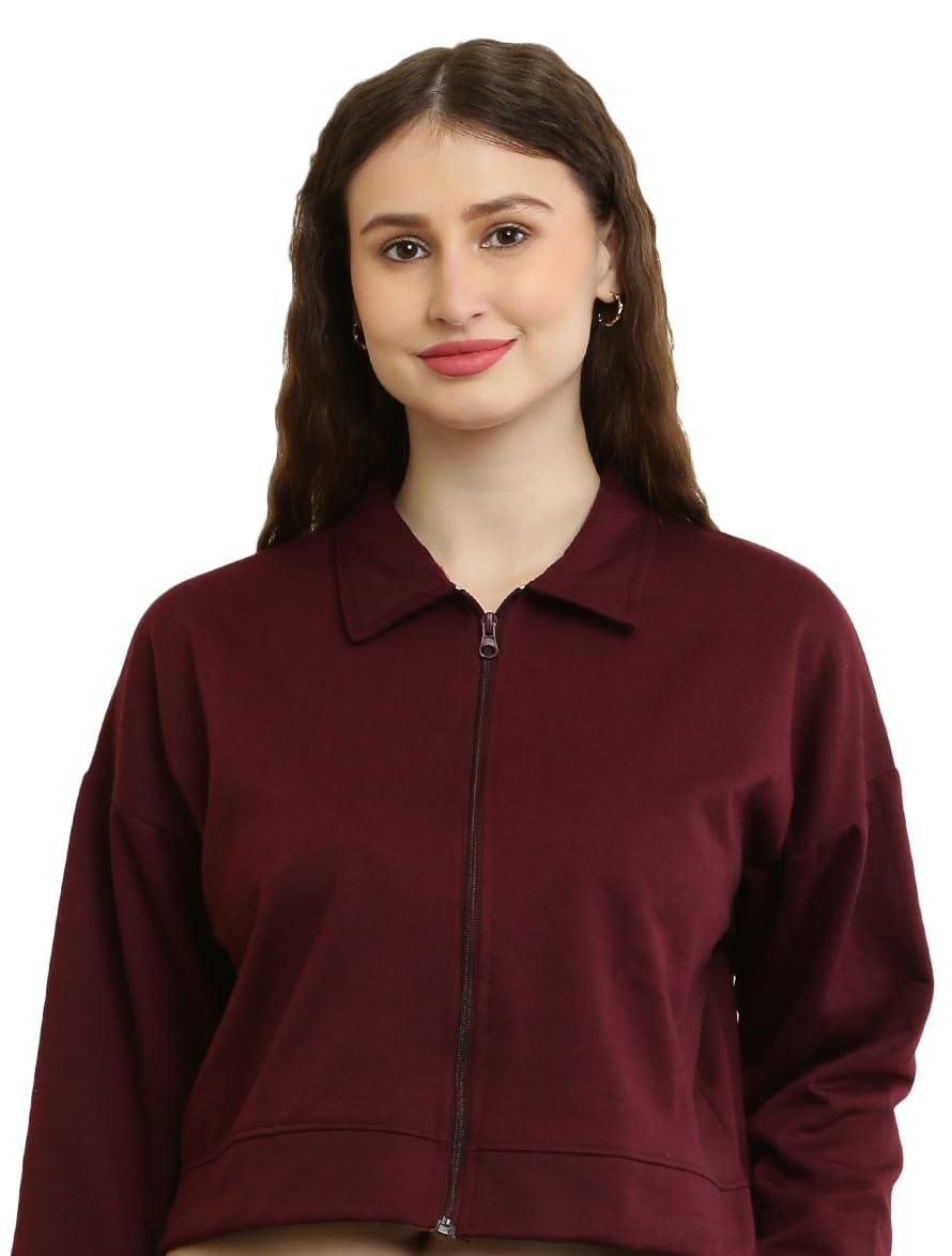 GLAMUNI Stylish Trendy Crop Jacket for Women and Girls | PLUS SIZE | 3XL - 10XL | (11 colours)-picture-39