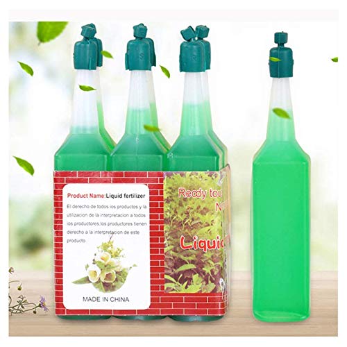 AFGQIANG Hydroponic Liquid Fertilizer,Liquid Fertilizer for Plants, Hydroponic Plant Nutrient Solution,for Promote Absorption of Nutrition & Promote Root Growth (6pcs)