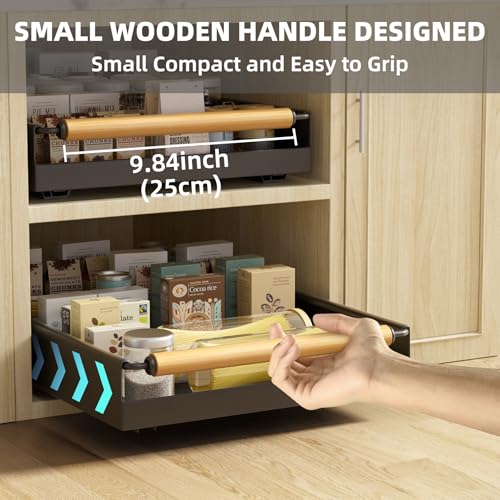 2-Pack-153-Deep-Expandable-Slide-Out-Cabinet-Shelf-No-Drill-Pull-Out-Drawer-with-Nano-Film-Adhesive-Heavy-Duty-Pull-Out-Tray-for-Kitchen-Pantry-Bathroom-Black