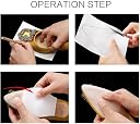 Bettli Crystal Clear Self-Stick Pads Sole Protector Shoe Bottoms Slip Resistant Shoe Sole Cover Protector for Heels (Pack of 2) gallery image