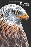  Falkner Tagebuch: Rotmilan. Format A5, 120 Seiten, dezent grau liniert. Notizen und Journal, Merkheft, Dokumentationsbuch und Ideensammlung für Falkner, Ornithologen, Naturkundler, Vogelschützer